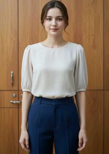 Shimmer Beige Top