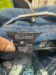 Denim Embroidered Jacket