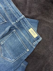 ONLY Blue Denim Skinny Jeans