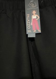 Black Wide Leg Palazzo Pants