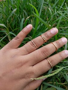 Savana Gold Ring Set
