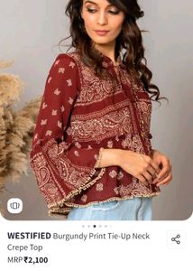 Boho Print Top