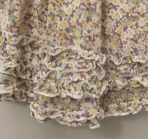 Poco Floral Ruffle Top