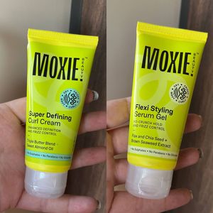 Moxie Super Defining Curl Cream and flexi combo