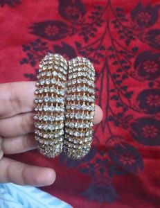 COMBO of Sparkling CZ Bangles Sets with