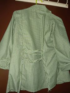 green check shirt