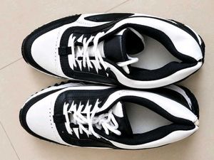Stylish Black &amp; White Sneakers