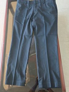 Men's navy blue Cotton Trousers