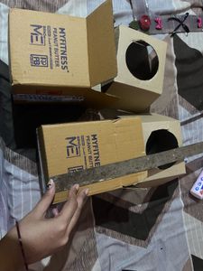 Empty Boxes square size