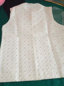 new👌📣Elegant White Nehru Jacket
