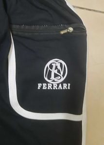 mens Black track pant (new)