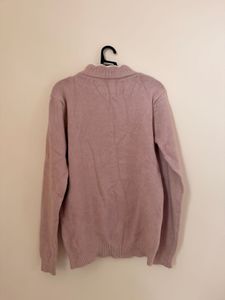 Charming Embroidered Mock Neck Sweater