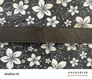 Mint Condition Stylish French Crown Leather Belt