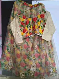 Women's Multicolor Floral Lehenga Choli with Heavy