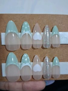 Designer Press-On Nails