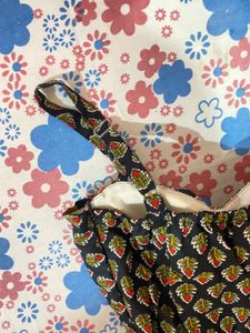 Ethnic Print Peplum Top