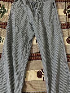 Striped Wide Leg Lounge Pants