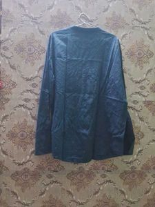 Max Men's Blue Cotton Shirt of 1