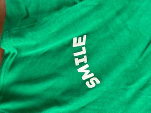 Green cropped tshirt