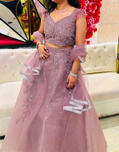Stunning Embellished Lehenga Choli Set
