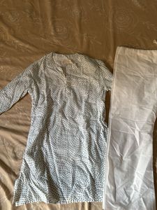 Earthy Touch Printed Cotton Kurta
