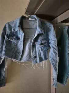 Cropped Denim Jacket