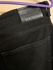 Black Wide Leg Jeans