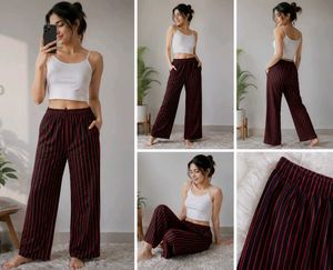 Striped Palazzo Pants