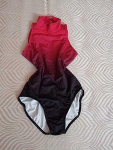 Ombre Cutout Leotard