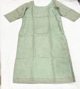 Green Kurta Set with Organza Dupatta