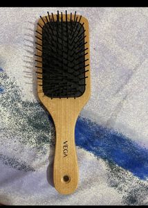VEGA Wooden Bristle Paddle Brush