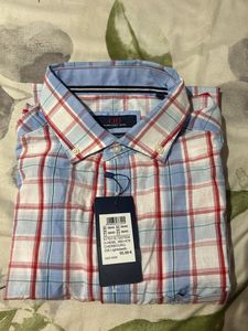 Men's Plaid Button-Down Shirt