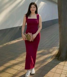 Elegant Ruched Bodycon Dress