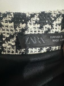 ZARA Textured Bubble Skirt