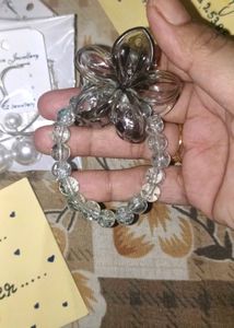 Floral Beaded Bracelet