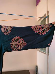 Palazzo Straight Kurta Set