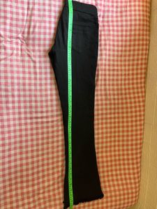 black wide leg pant
