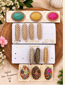 Assorted Brooch Set