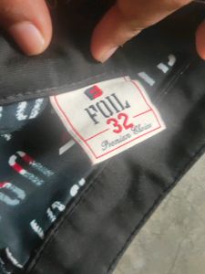 A Very Nice Black Colour Checks Pant