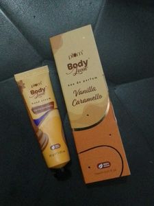 plum vanilla perfume and hand cream combo