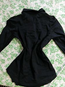 🖤🎱 Y2K Black Fitted Button-Up Shirt 🎱🖤