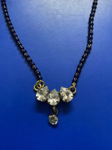 Mangalsutra With American Diamond