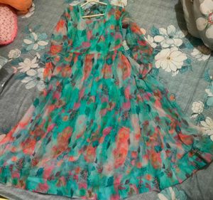 Floral Anarkali Kurta