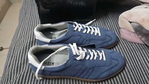 Shein men sneakers blue colour