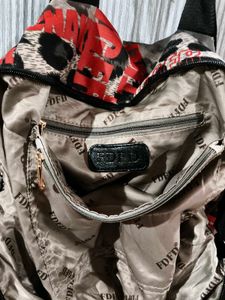 Stylish Leopard Print Hobo Bag