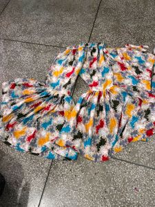Colorful Printed Sharara Suit