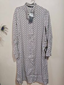 VERO MODA Patterned Shirt Dress