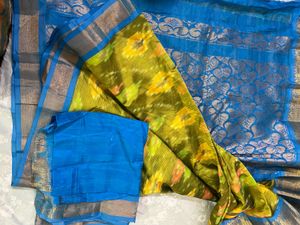Silk Saree with Blouse Piece