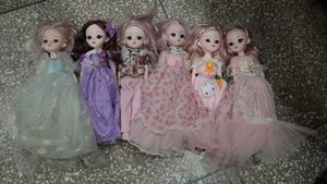 cute dolls movable joints 3d eyes 30 cm 12 inches