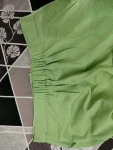 Light Green Wide Leg Pants